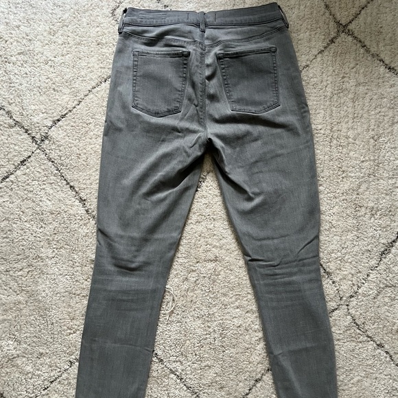 Pacsun ripped ankle denim gray jean - Picture 2 of 5